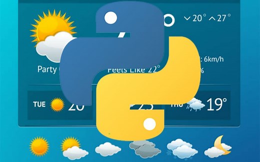 python制作天气预报小项目（完成主要功能）