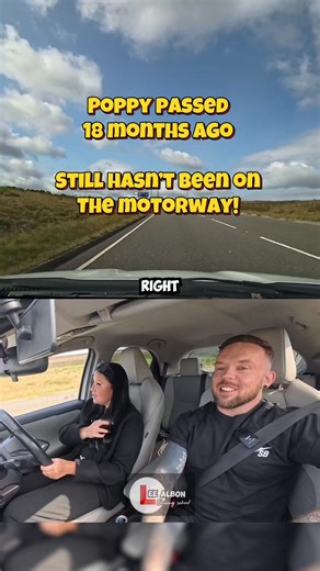 Poppys first motorway drive! #drivinginstructor #drivinglessons #Motorway #motorwaydriving #drive #drivingschool | Lee Albon Driving School
