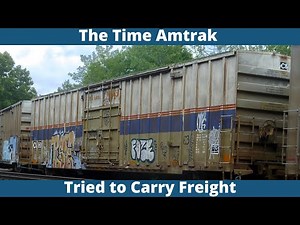 The Time Amtrak Tried to Carry Freight
