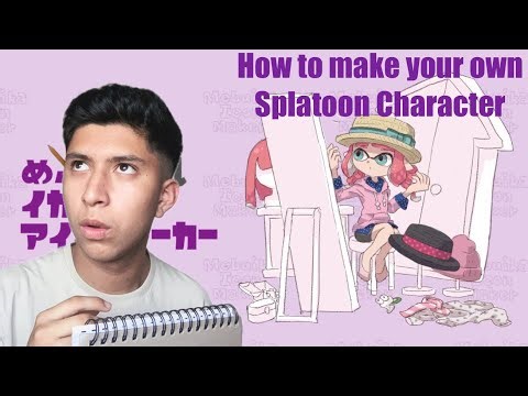 How to make your own Splatoon Character