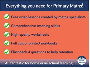 1.5K views · 15 reactions | ⭐️ Go to free ➡️ https://whiterosemaths.com/homelearning/ ⭐️ Go to Premium ➡️ https://resources.whiterosemaths.com/content-restricted/ ⭐️ Buy workbooks ➡️ https://resources.whiterosemaths.com/product-category/workbooks/ | White Rose Education | Facebook