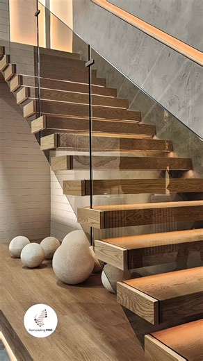 Modern Floating Cantilever Stairs Elegant. Minimal. Timeless. We design and build premium custom staircases — from stunning new floating and cantilever designs with solid white oak treads and glass railings, to complete remodeling of existing stairs. If you’d like to bring more light, openness, and modern style into your home — we’re here to help. 📍 Serving Jacksonville, Ponte Vedra, Nocatee & St. Johns ✨ RemodelingPro Of N FL LLC #FloatingStairs #CantileverStairs #GlassRailings #ModernStairs #