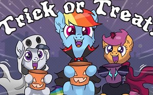 MLP comic 不给糖就捣蛋(撒糖)