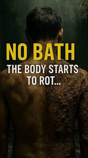 Your Body Rots Without a Shower – Here's What Happens in 30 Days