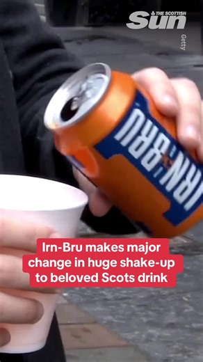 Irn-Bru Packaging Makeover for 125th Anniversary