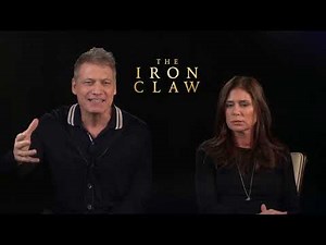 Maura Tierney & Holt McCallany | The Iron Claw (Full Interview) | Von Erich Movie