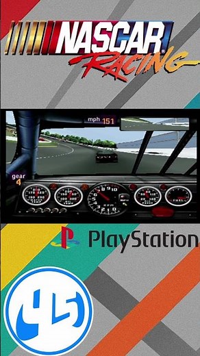 NASCAR Racing (PS1) – Gameplay Short