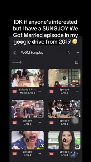 Sungjoy We Got Married Episode from 2017