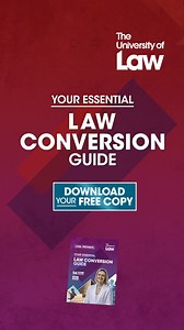 We're proud to support you on your legal career journey and are pleased to share our essential law conversion guide with you | The University of Law | Facebook