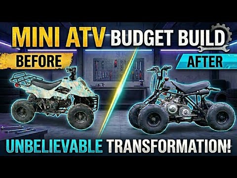 Mini ATV Predator 224cc Budget Build