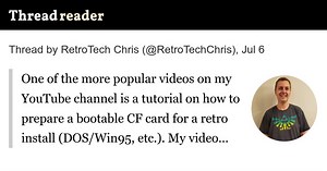 Thread by @RetroTechChris on Thread Reader App