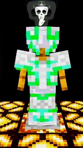 Green Demon Lord 😈 .!Minecraft_Armor_Trim_Combination | #minecraft #shorts #gaming #viral