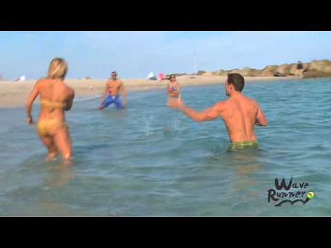 WaveRunner Ball - Beach Ball Action Video!