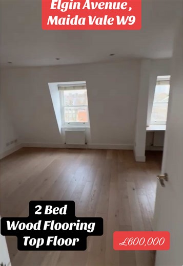 Delightful Two Bedroom with wood flooring located close to Maida Vale and Warwick Underground station ( Bakerloo Line) #MaidaVale #W9 #fyp