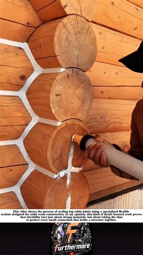 Sealing Log Cabin Joints for Strength and Comfort!