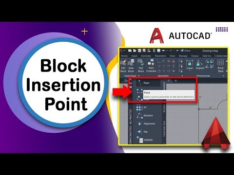 How to creating Blocks with Multiple Insertion Points in AutoCAD