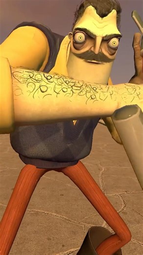 Hello Neighbour meets his EVIL TWIN 🤯 #helloneighbor #gmod