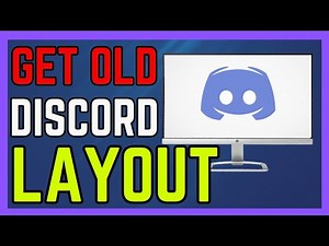 How To Get Old Discord Layout 2024 New Method - (Simple Guide!)