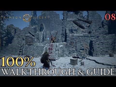 Crimson Desert 100% – Part 8 Chapter 3: Icemoor Castle Ruins Walkthrough & Guide