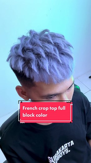 French Crop Top Full Block Color: Stylish Hair Trends 2023