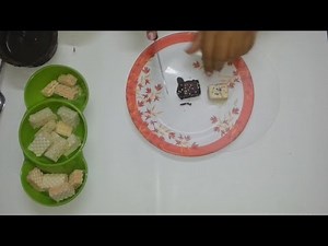 How to make Party Chocolate covered wafer biscuits