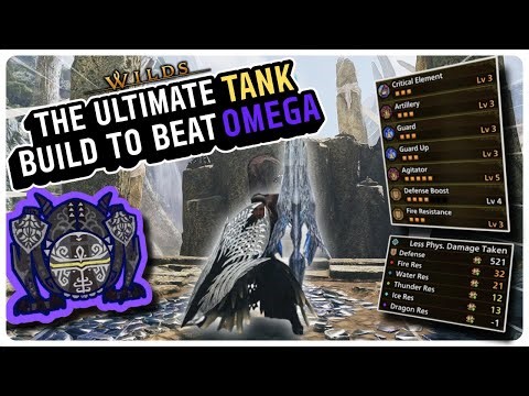 The ULTIMATE TANK Build vs OMEGA PLANETES! | Unkillable Defense in Monster Hunter Wilds