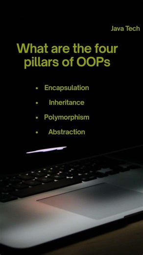 “OOPS in One Video 🚀 | 4 Pillars Every Developer Must Know”