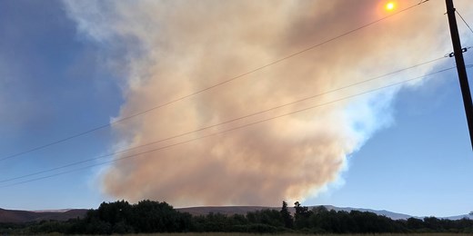 Evacuations ordered as Cow Canyon Fire explodes in Central Washington; 0% contained
