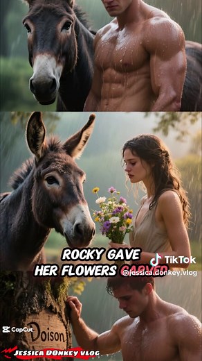 Unique Style Cross Breeding of Stallions and Donkeys