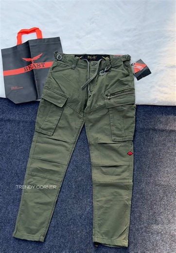 Beast Denim Cargo Pants for Men - Worldwide Shipping