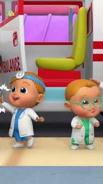The Wheels on the Ambulance 🚑 #shorts #reels #video #entertainment #viral #wheelsontheambulance