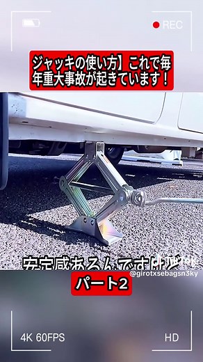 ジャッキの使い方と事故を防ぐポイント