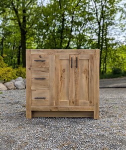 Handmade Bathroom Vanity - Econoline Rustic White Pine #1430 - Etsy