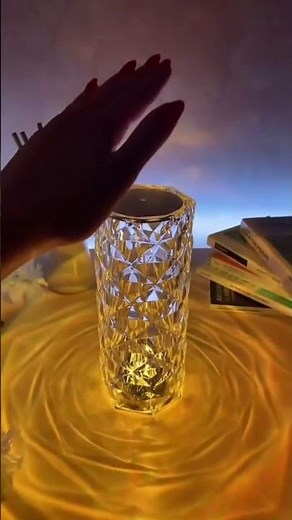 Luxury Crystal Touch Lamp | 16 Color RGB Light | Home Décor Must-Have | YOUR CHOICE MART