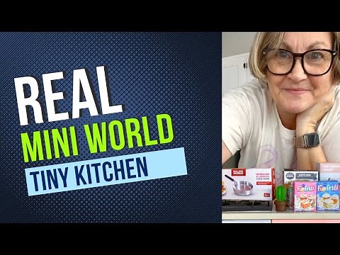 Real Mini World Tiny Kitchen