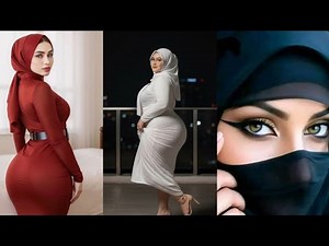 Elegant Hijab & Niqab Fashion Looks | Modest Beauty Style Inspiration 4K | Graceful Islamic Fashion