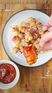 You’re only 3 ingredients away from these crispy, salty bites. Get the recipe >>> https://www.taste.com.au/recipes/potato-gems-blankets-recipe/h8axhca4 | Taste.com.au