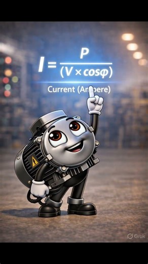 Induction Motor Formulas in 60 Seconds | Electrical Basics #electricalformulas