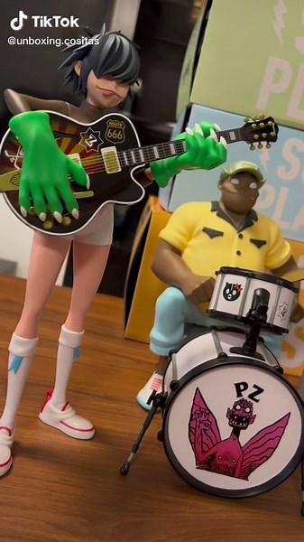 Figuras de Gorillaz: Colección Musical y Artística