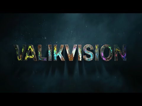 VALIKVISION — AI Futuristic Text Animation