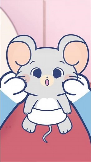 「とむとじぇりーごっこ」ショート動画 むぎゅーっ！ #とむじぇりごっこ #とむとじぇりーごっこ#トムジェリ #トムとジェリー #アニメ