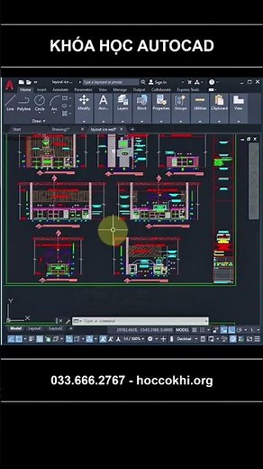 Group objects using group in AutoCAD #khoahocautocad