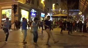 The streets of Jerusalem are filled with joyous dancing and singing tonight!! This is just a little taste...enjoy!! May this bring a little joy into your life today! | Jerusalem Dateline