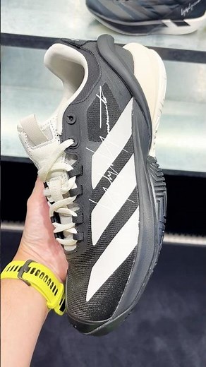 Adidas Y-3 Adizero Cybersonic 2 Tennis Shoes - Black / Orbit Grey / Black