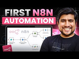 Build Your First AI Workflow in N8N | Gmail Automation & Credentials Explained (Beginner)