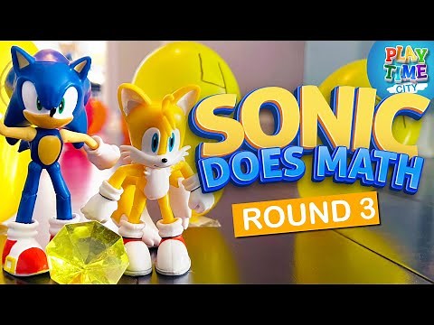 Sonic Does Math - Multiplication Practice for First Grade