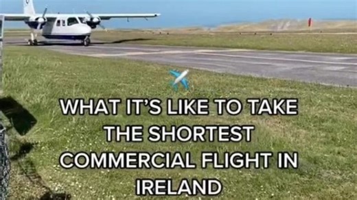 I fly Ireland's shortest commercial flight all the time - it'd 'only happen here'