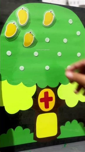 Fun DIY Math Tree #kindergartenactivities #toddlerlearning #maths #addition #diy #kidseducation