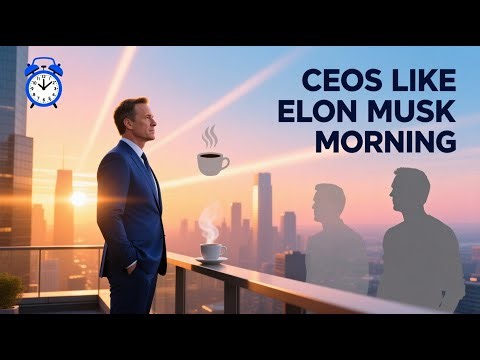 How Top CEOs Start Their Day | Morning Routine of Elon Musk & Tim Cook