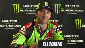 554K views · 5.7K reactions | Eli Tomac on alleged KTM team orders: "If you want to take that home and sleep on that at night knowing that someone pulled over for you, then it is what it is." | Supercross | Facebook